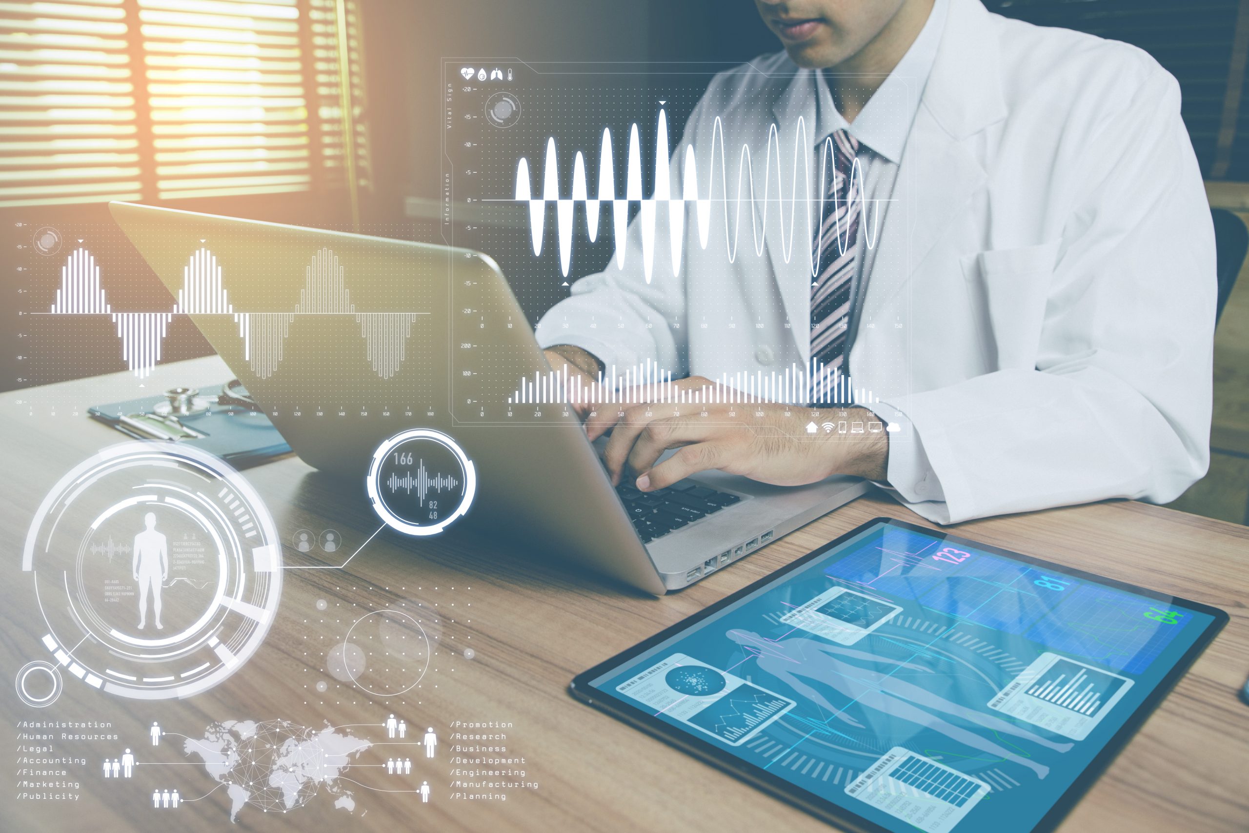 doctor’s office. medical technology concept. doctor's office. medical technology concept.